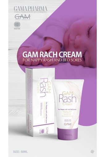 Gam Vitaminli Parfümsüz Parabensiz Pişik Kremi 50 ml