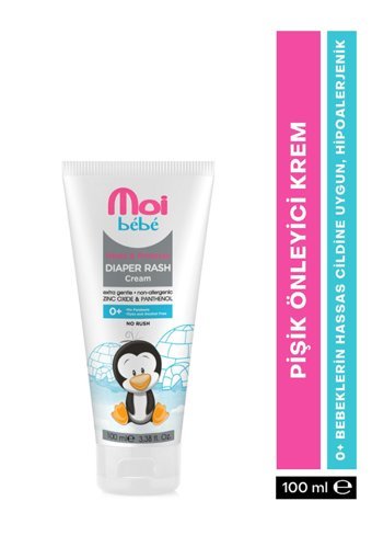 Moira Cosmetics Moi Bébé Parfümsüz Parabensiz Pişik Kremi 100 ml
