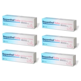 Bepanthol Baby Parfümsüz Parabensiz Pişik Kremi 6x100 gr