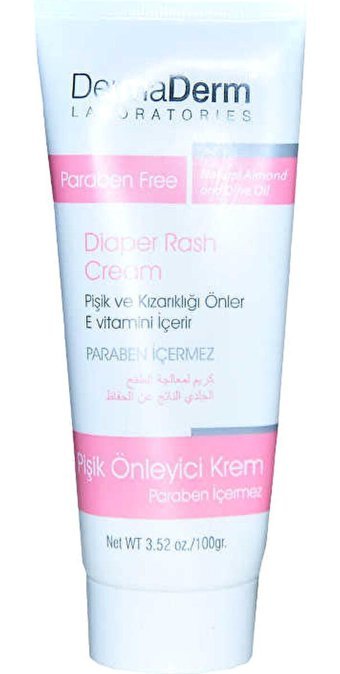 Dermaderm Parfümsüz Parabensiz Pişik Kremi 100 gr