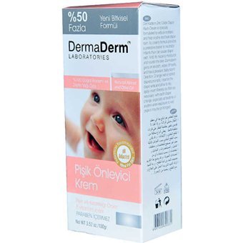 Dermaderm Parfümsüz Parabensiz Pişik Kremi 100 gr