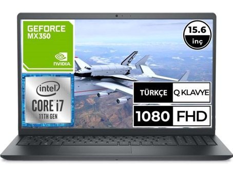 Dell Vostro 3510 V3510TKNDSPRRKS22 Harici GeForce MX350 Intel Core i7 1165G7 8 GB Ram 512 GB SSD 15.6 inç Full HD FreeDos Laptop