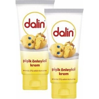 Dalin Parfümsüz Parabensiz Pişik Kremi 2x100 ml