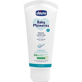 Chicco Baby Moments Pasta Lenitiva Parfümsüz Parabensiz Pişik Kremi 100 ml