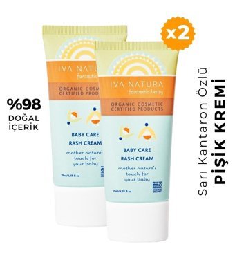 Iva Natura Fantastic Baby Parfümsüz Parabensiz Pişik Kremi 75 ml