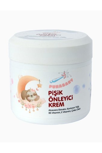 Puhababy Parfümsüz Parabensiz Pişik Kremi 220 ml
