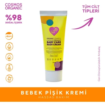 Yoom Parfümsüz Parabensiz Pişik Kremi 75 ml