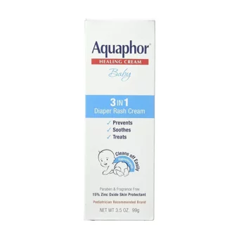 Aquaphor 3 in 1 Parfümsüz Parabensiz Pişik Kremi 99 gr