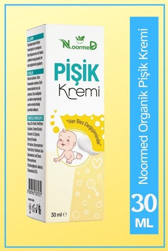 Noormed Parfümsüz Parabensiz Pişik Kremi 30 ml
