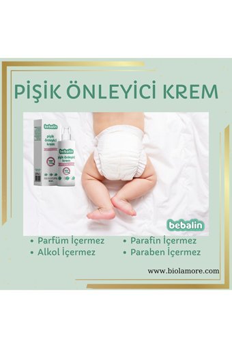 Bebalin Parfümsüz Parabensiz Pişik Kremi 50 ml