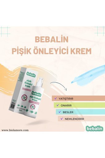 Bebalin Parfümsüz Parabensiz Pişik Kremi 50 ml