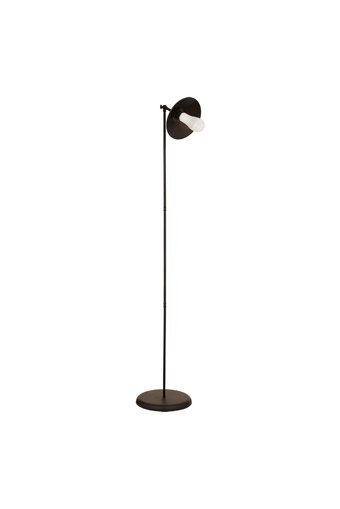 Apliqa Viola Metal Tek Ayaklı Şapka Lambader Siyah