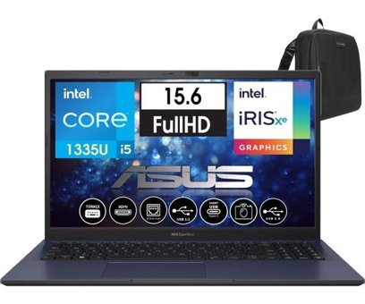 Asus Expertbook B1502CVA-I58512B1D Dahili Intel Iris Xe Graphics Eligible Intel Core i5 1335U 16 GB Ram 1 TB SSD 15.6 inç Full HD FreeDos Laptop + WeblegelsinÇanta