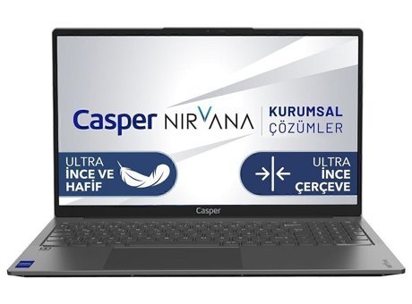 Casper Nirvana X700.1215-BF00R-G-F Dahili Intel UHD Graphics Intel Core i3 1215U 16 GB Ram 1 TB SSD 15.6 inç Full HD Windows 11 Pro Laptop