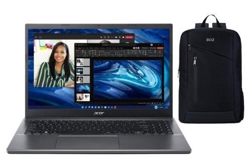 Acer Extensa 15 Dahili Intel Iris Xe Graphics Eligible Intel Core i7 1255U 16 GB Ram 1 TB SSD 15.6 inç Full HD Windows 11 Pro Laptop + Boz Çanta