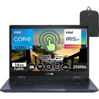 Asus Expertbook B3402FBA-I58511 AI58512B1D14 Dahili Intel Iris Xe Graphics Eligible Intel Core i5 1235U 16 GB Ram 512 GB SSD 14 inç Full HD Windows 11 Home Dokunmatik Laptop + WeblegelsinÇanta