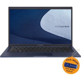 Asus Expertbook BQ4167 ZI306 Dahili Intel Iris Xe Graphics Intel Core i5 1135G7 16 GB Ram 1 TB SSD 15.6 inç Full HD Windows 11 Pro Laptop + Zitek 16 GB Flash Bellek