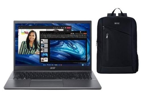 Acer Extensa 15 Dahili Intel Iris Xe Graphics Eligible Intel Core i5 1235U 12 GB Ram 1 TB SSD 15.6 inç Full HD FreeDos Laptop + Boz Çanta