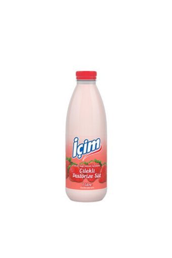 İçim Çilekli Süt 5'li 1 lt