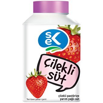 Sek Çilekli Süt 200 ml