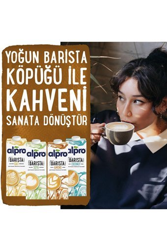 Alpro Barista Yulaf Sütü Laktozsuz 1 lt