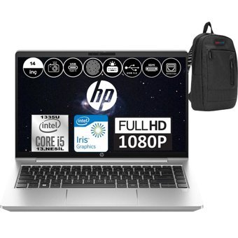 HP Probook 440 G10 8A566EAP06 Dahili Intel Iris Xe Graphics Eligible Intel Core i5 1335U 16 GB Ram 512 GB SSD 14 inç Full HD Windows 11 Pro Laptop + Çanta