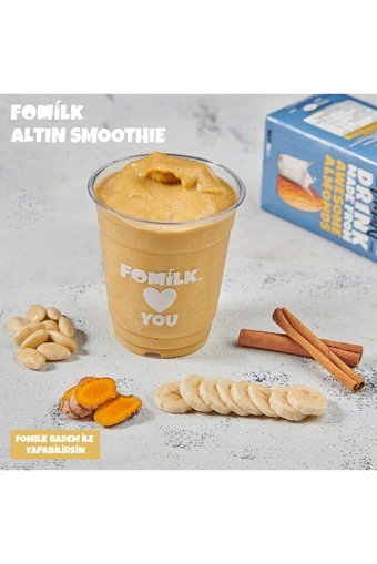 Fomilk Vegan Badem Sütü Laktozsuz 27'li 200 ml