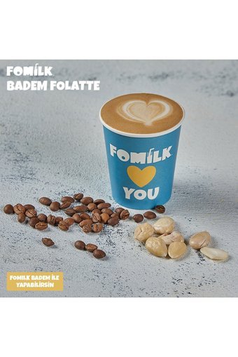 Fomilk Vegan Badem Sütü Laktozsuz 27'li 200 ml