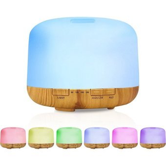 Buyfun 12 W 500 ml 36 dB Aromaterapi Işıklı İyonizerli Taşınabilir Şarjlı Mini Soğuk Buhar Makinesi
