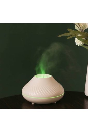 Baharstore Usb Taşınabilir 130 ml Aromaterapi Işıklı İyonizerli Taşınabilir Şarjlı Mini Soğuk Buhar Makinesi