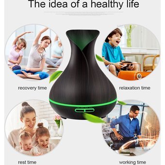 Buyfun 14 W 400 ml 35 dB Aromaterapi Işıklı İyonizerli Taşınabilir Şarjlı Mini Soğuk Buhar Makinesi