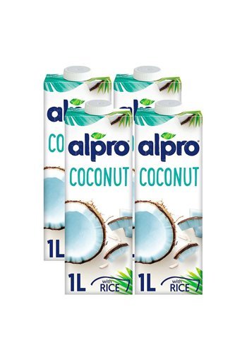 Alpro Hindistan Cevizi Sütü Laktozsuz 4'lü 1 lt