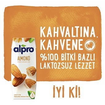 Alpro Badem Sütü Laktozsuz 250 ml