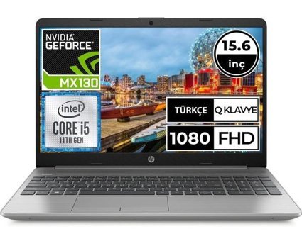 HP 250 G8 5N2Y5ES Harici GeForce MX130 Intel Core i5 1135G7 8 GB Ram 256 GB SSD 15.6 inç Full HD FreeDos Laptop
