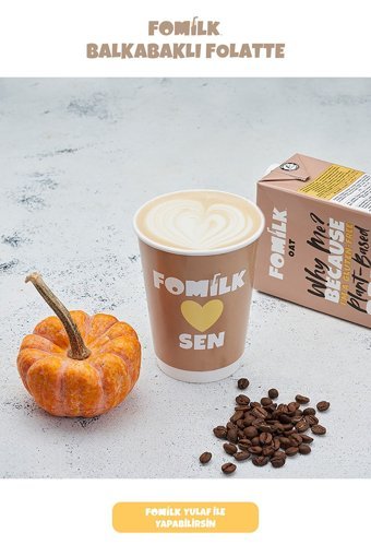 Fomilk Vegan Yulaf Sütü Laktozsuz 2'li 1 lt