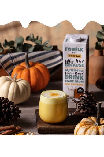 Fomilk Şekersiz Soya Sütü Laktozsuz 4'lü 1 lt