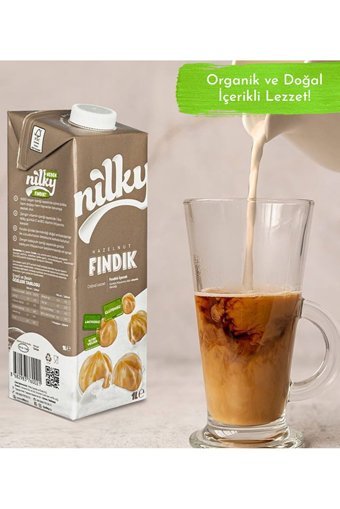 Nilky Vegan Fındık Sütü Laktozsuz 6'lı 1 lt