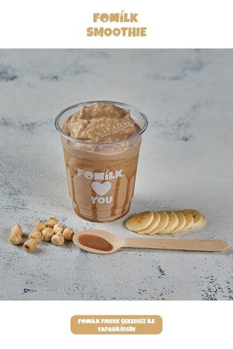 Fomilk Şekersiz Fındık Sütü Laktozsuz 12'li 1 lt