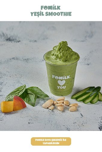 Fomilk Şekersiz Soya Sütü Laktozsuz 1 lt