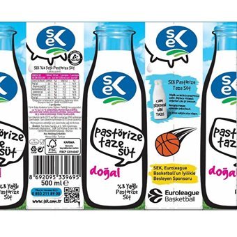 Sek Pastörize Süt 500 ml