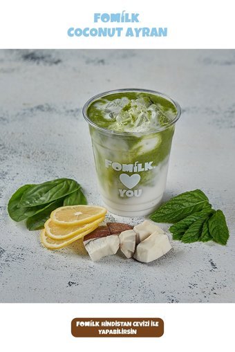 Fomilk Vegan Hindistan Cevizi Sütü Laktozsuz 27'li 200 ml