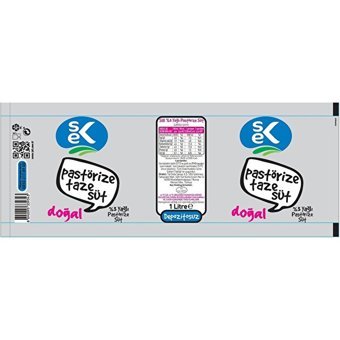 Sek Pastörize Süt 1 lt