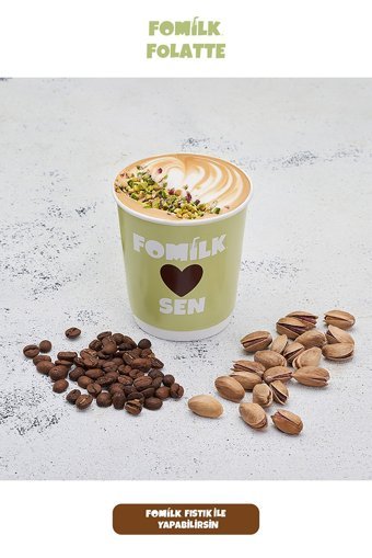 Fomilk Vegan Antep Fıstığı Sütü Laktozsuz 2'li 1 lt