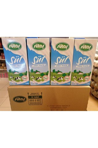 Sütaş Yarım Yağlı Süt 2'li 1 lt