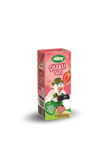 Sütaş Çilekli Süt 6'lı 180 ml