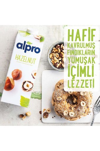 Alpro Fındık Sütü Laktozsuz 2'li 1 lt