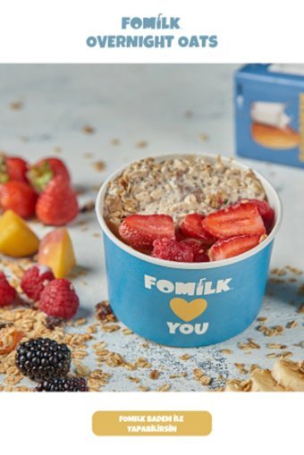 Fomilk Vegan Badem Sütü Laktozsuz 200 ml