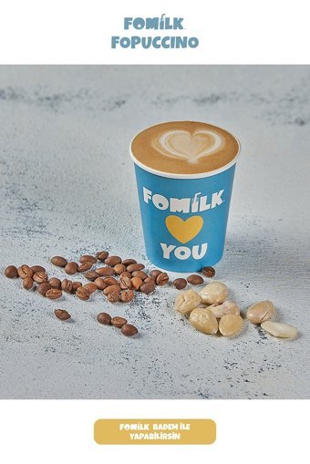 Fomilk Vegan Badem Sütü Laktozsuz 6'lı 1 lt