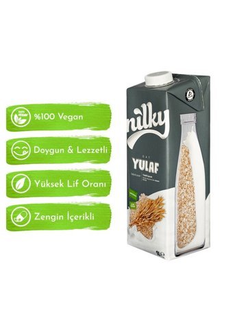 Nilky Vegan Yulaf Sütü Laktozsuz 5'li 1 lt