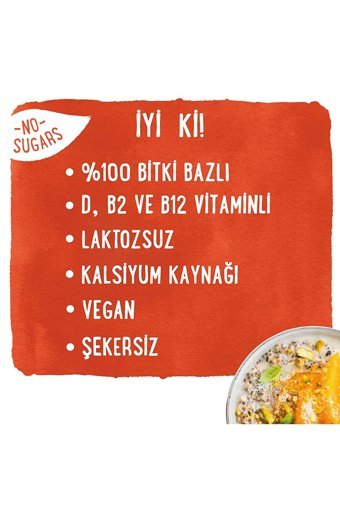 Alpro Şekersiz Badem Sütü Laktozsuz 4'lü 1 lt
